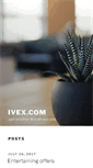 Mobile Screenshot of ivex.com